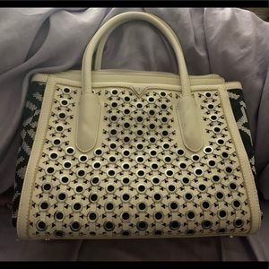 Sam Edelman Top Handle Leather Satchel